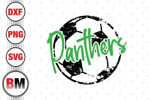A Brand Designer's Review: Panthers Distressed Soccer Graphics