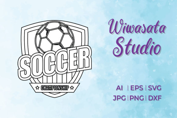 A Designer's Review of Logo Soccer Material Outline Style