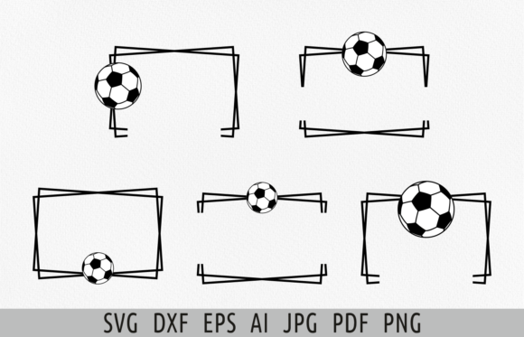 A Designer’s Review of the Soccer Ball Double Frame SVG