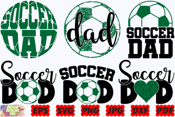 A Soccer Dad SVG Graphic Crafted for Clean Blog Visuals