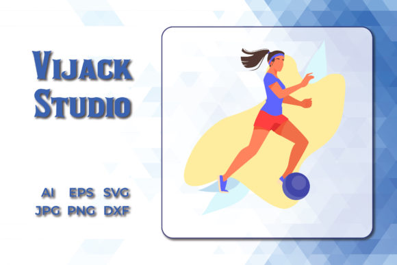 A Soccer Graphic for Authentic Local Business Identity