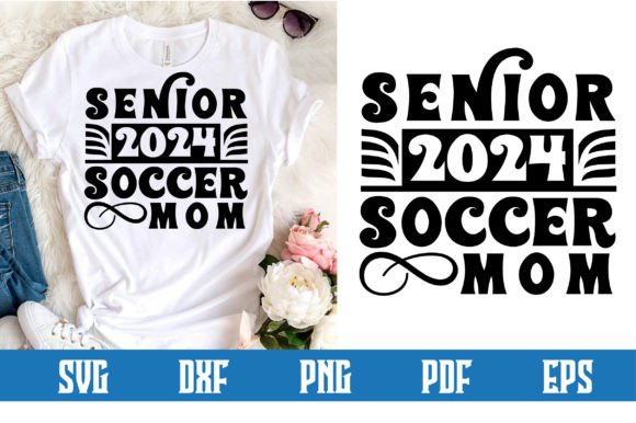 Senior Soccer Mom SVG Design: A Graphics Gem for Crafts