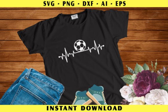 Soccer Heartbeat: Graphics That Elevate Crafts & Content