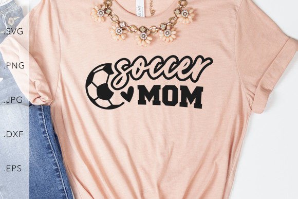 Soccer Mom Little Heart Graphics for Creative Entrepreneurs