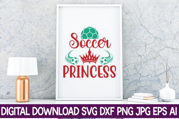 Soccer Princess SVG Design: Graphics & Crafts Review
